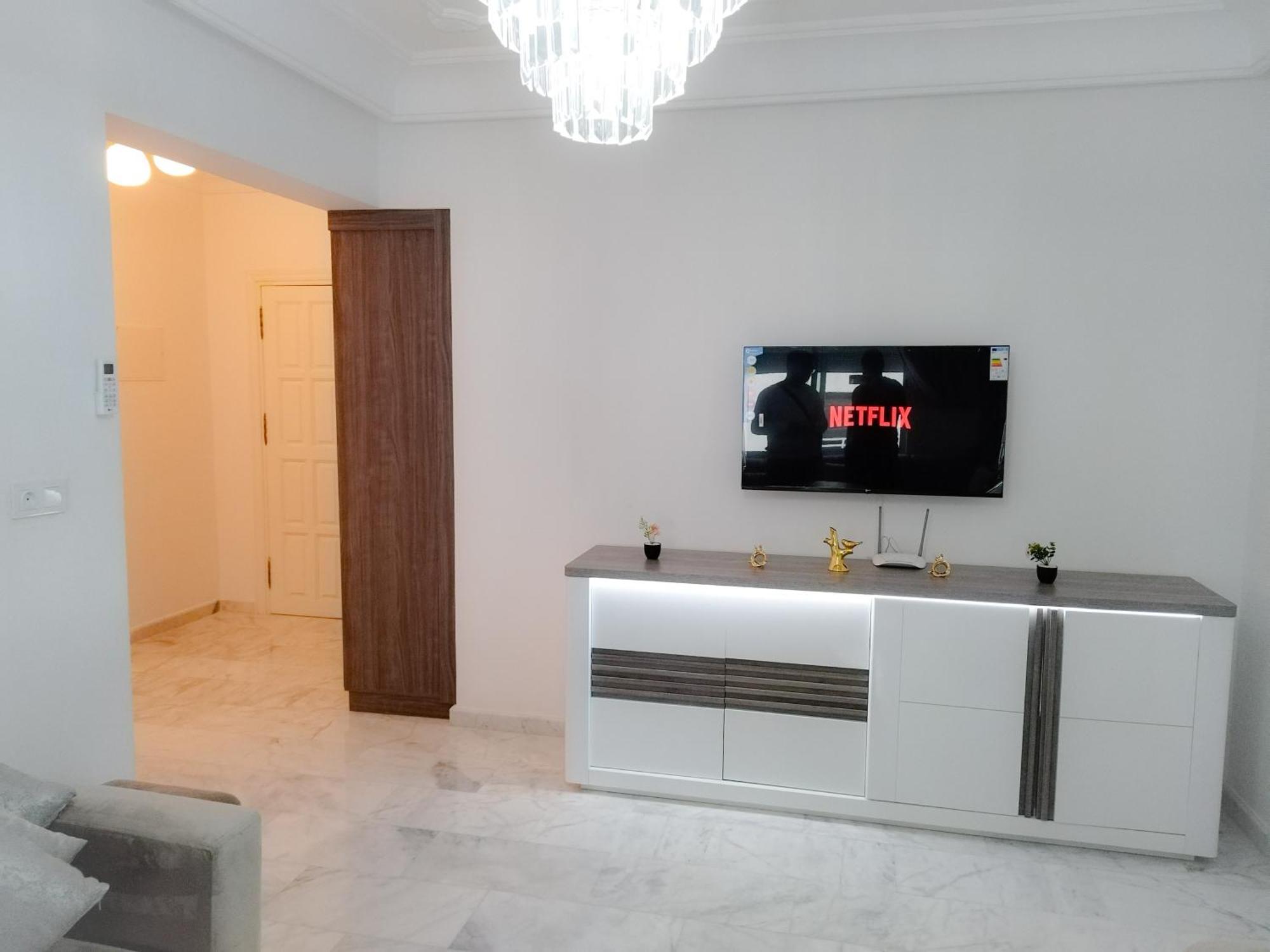 Incroyable Appartement A Playa Enface Cafe Sky 17 Tanger Eksteriør billede